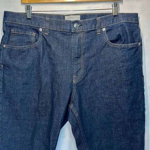 Everlane Jeans Mens Size 40x30 Blue Slim Fit Medium Wash - Picture 2 of 6